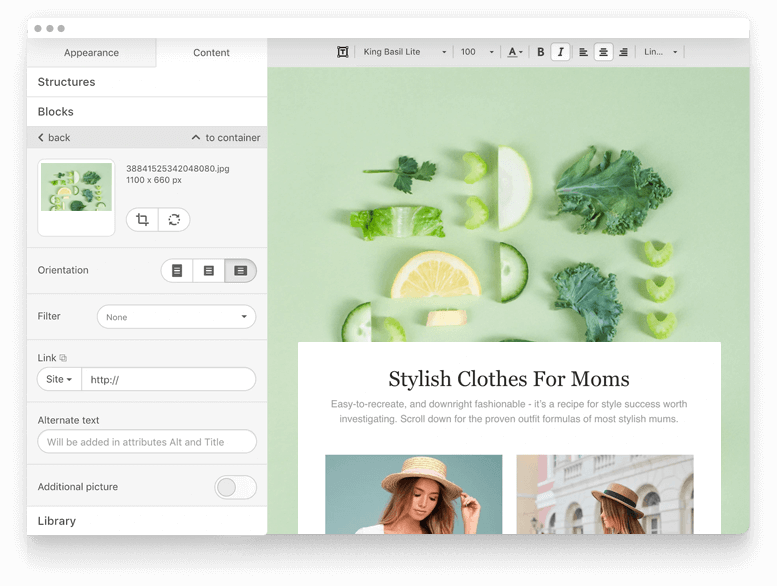 Online Drag-n-Drop and HTML Email Editor