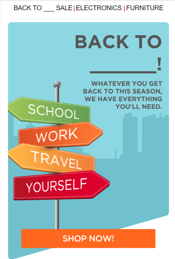How to Create a Great Back to School Email Blog